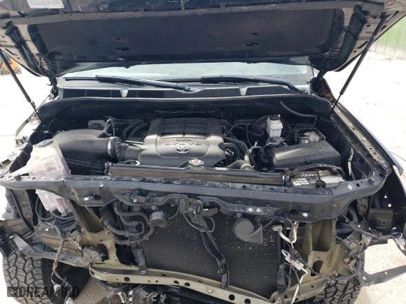 2018 Toyota Tundra 4WD SR5 with VIN 5TFAW5F14JX741292, listed as a Copart auction lot 47852365 with 69,776 mi miles and Salvage Title. Bid and sale history available at carsss.com. Image 13.