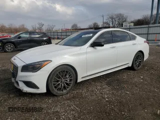 2018 Genesis G80 Sport с VIN KMHGN4JB7JU241681, выставлен на аукционе Copart как лот 49821055 с пробегом 99 833 миль миль и Списание • Salvage title. История ставок и продаж доступна на DreamBid. Изображение 1.