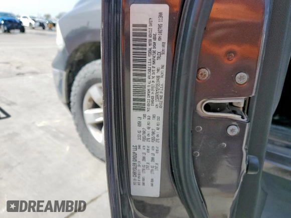 2015 Ram 1500 Tradesman with VIN 1C6RR7KM2FS510408, listed as a Copart auction lot 49446065 with 217,633 mi miles and Salvage title. Bid and sale history available at DreamBid. Image 12.