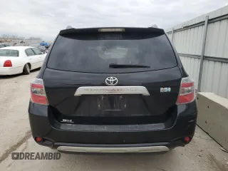 2010 Toyota Highlander Hybrid with VIN JTEBW3EH1A2040483, listed as a Copart auction lot 87002754 with 0 mi miles and Salvage Title. Bid and sale history available at carsss.com. Image 6.