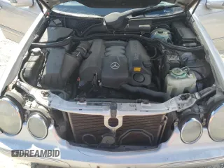 2002 Mercedes-Benz E-Class with VIN WDBJF65J02B495961, listed as a Copart auction lot 73844554 with 99,380 mi miles and Salvage Title. Bid and sale history available at carsss.com. Image 11.