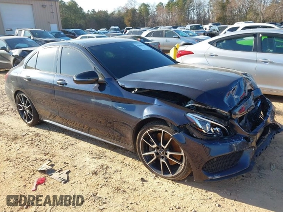 2016 Mercedes-Benz C 450 AMG with VIN 55SWF6EB0GU126407, listed as a IAAI auction lot 41646821 with 142,026 mi miles and . Bid and sale history available at carsss.com. Image 1.