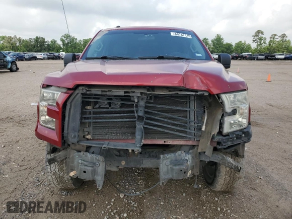 2016 Ford F-150 XLT with VIN 1FTEW1C86GKD79757, listed as a Copart auction lot 54757115 with 161,535 mi miles and Salvage title. Bid and sale history available at DreamBid. Image 5.