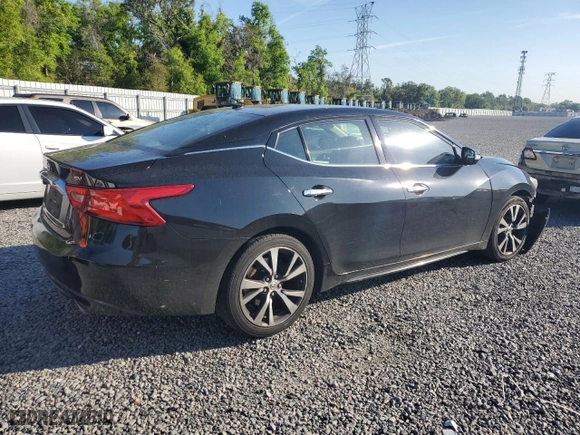 2017 Nissan Maxima SR with VIN 1N4AA6AP0HC425802, listed as a Copart auction lot 49963825 with 91,215 mi miles and Salvage Title. Bid and sale history available at carsss.com. Image 3.