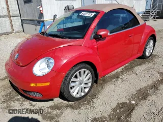 2008 Volkswagen Beetle SE with VIN 3VWRF31YX8M409057, listed as a Copart auction lot 64021115 with 137,841 mi miles and Salvage title. Bid and sale history available at DreamBid. Image 1.