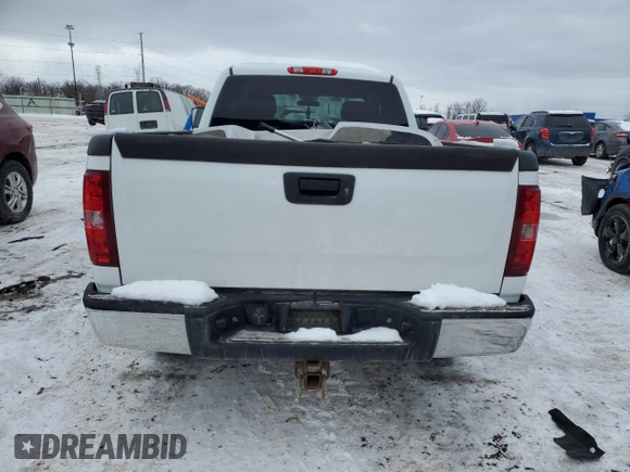 2011 Chevrolet Silverado 1500 Work Truck with VIN 1GCRKPE35BZ298637, listed as a Copart auction lot 45625555 with 184,804 mi miles and Clean Title. Bid and sale history available at DreamBid. Image 6.
