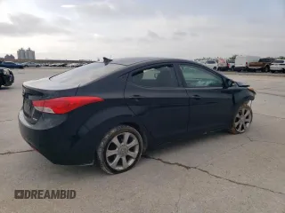2013 Hyundai Elantra Limited with VIN 5NPDH4AE8DH254009, listed as a Copart auction lot 51278115 with 131,463 mi miles and Salvage Title. Bid and sale history available at DreamBid. Image 3.