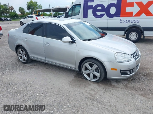 2007 Volkswagen Jetta Wolfsburg Edition with VIN 3VWEF71K87M173427, listed as a IAAI auction lot 42664414 with 107,206 mi miles and . Bid and sale history available at DreamBid. Image 1.