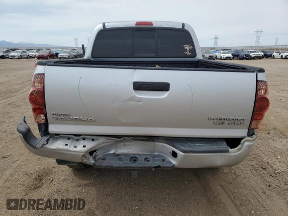 2007 Toyota Tacoma PreRunner z VIN 5TEJU62N87Z448579, wystawiony jako Copart lot #51325055 z przebiegiem 399 418 mil mil oraz Szkoda całkowita • Salvage title. Historia ofert i sprzedaży dostępna na DreamBid. Obrazek 6.