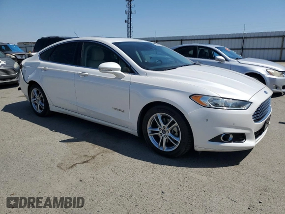 2016 Ford Fusion Titanium Hybrid with VIN 3FA6P0RU9GR145680, listed as a Copart auction lot 52532925 with 238,019 mi miles and Salvage title. Bid and sale history available at DreamBid. Image 4.