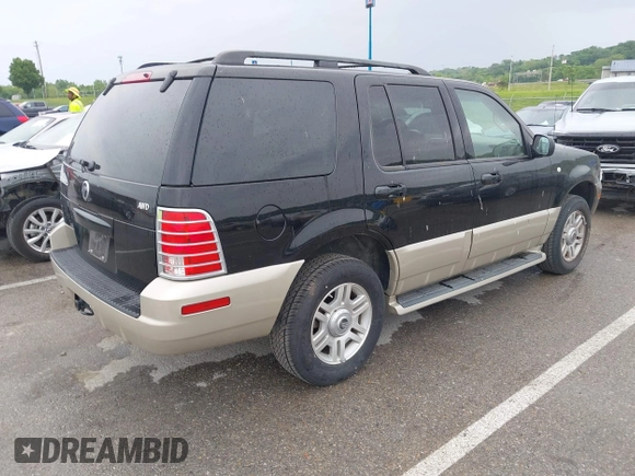 2004 Mercury Mountaineer Convenience z VIN 4M2ZU86K34ZJ16775, wystawiony jako IAAI lot #42216956 z przebiegiem 89 010 mil mil oraz . Historia ofert i sprzedaży dostępna na DreamBid. Obrazek 4.