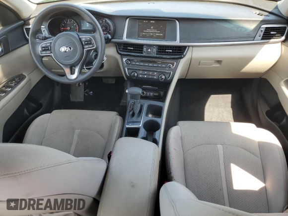 2018 Kia Optima LX с VIN 5XXGT4L32JG178429, выставлен на аукционе Copart как лот 59954325 с пробегом 73 282 миль миль и Списание • Salvage title. История ставок и продаж доступна на DreamBid. Изображение 8.