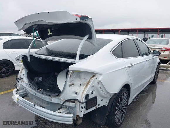 2018 Ford Fusion Titanium with VIN 3FA6P0D90JR247654, listed as a IAAI auction lot 41506643 with 100,907 mi miles. Bid and sale history available at carsss.com. Image 18.