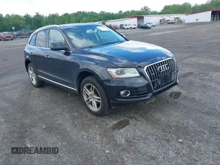 2015 Audi Q5 Premium Plus with VIN WA1LFAFP9FA028639, listed as a IAAI auction lot 42260704 with 126,689 mi miles and . Bid and sale history available at DreamBid. Image 1.