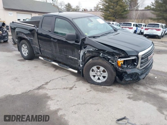 2016 GMC Canyon 4WD SLE with VIN 1GTH6BE30G1388545, listed as a IAAI auction lot 41741212 with 116,972 mi miles. Bid and sale history available at carsss.com. Image 1.