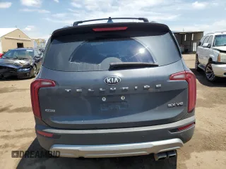 2020 Kia Telluride SX with VIN 5XYP5DHC9LG034071, listed as a Copart auction lot 59807355 with 87,988 mi miles and Salvage title. Bid and sale history available at DreamBid. Image 6.