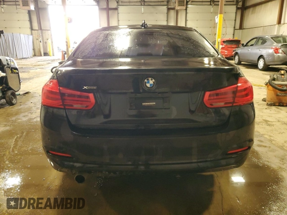 2016 BMW 3 Series 320i xDrive with VIN WBA8E5G59GNT94921, listed as a Copart auction lot 46319145 with 81,955 mi miles and Salvage Title. Bid and sale history available at carsss.com. Image 6.