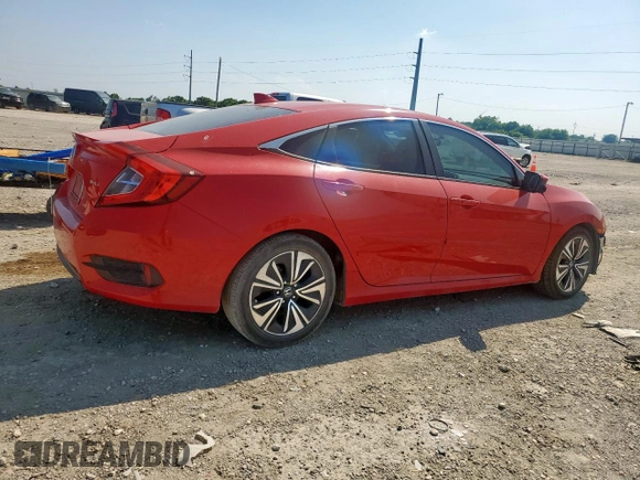 2016 Honda Civic EX-T z VIN 2HGFC1F38GH647844, wystawiony jako Copart lot #57120305 z przebiegiem 136 629 mil mil oraz Szkoda całkowita • Salvage title. Historia ofert i sprzedaży dostępna na DreamBid. Obrazek 3.