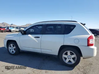 2007 Jeep Compass Sport with VIN 1J8FT47W67D145896, listed as a Copart auction lot 46867975 with 225,691 mi miles and Salvage Title. Bid and sale history available at carsss.com. Image 2.