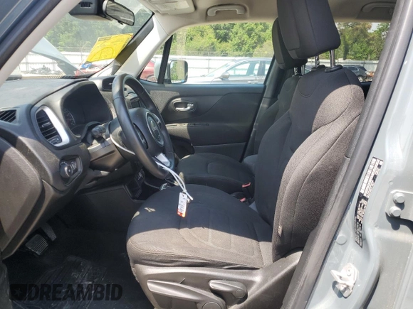2018 Jeep Renegade Latitude with VIN ZACCJABB9JPJ37963, listed as a Copart auction lot 57336675 with 212,668 mi miles and Clean title. Bid and sale history available at DreamBid. Image 7.