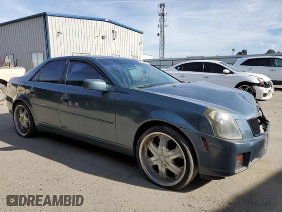 2006 Cadillac CTS with VIN 1G6DP577560143261, listed as a Copart auction lot 79845344 with 207,446 mi miles and Salvage Title. Bid and sale history available at carsss.com. Image 4.