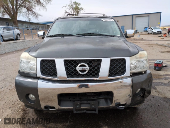 2006 Nissan Armada LE z VIN 5N1AA08B36N724277, wystawiony jako Copart lot #52824475 z przebiegiem 198 892 mil mil oraz Szkoda całkowita • Salvage title. Historia ofert i sprzedaży dostępna na DreamBid. Obrazek 5.