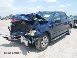 2018 Ford F-150 XL with VIN 1FTEW1C58JKD53884, listed as a IAAI auction lot 42402222 with 159,330 mi miles and . Bid and sale history available at DreamBid. Image 2.
