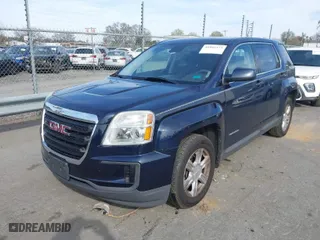 2016 GMC Terrain SLE with VIN 2GKALMEK0G6144263, listed as a IAAI auction lot 41844373 with 154,472 mi miles. Bid and sale history available at carsss.com. Image 2.