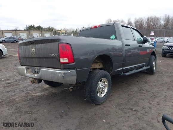 2014 Ram 2500 Tradesman with VIN 3C6TR5CTXEG158197, listed as a IAAI auction lot 41785389 with 86,485 mi miles. Bid and sale history available at carsss.com. Image 4.