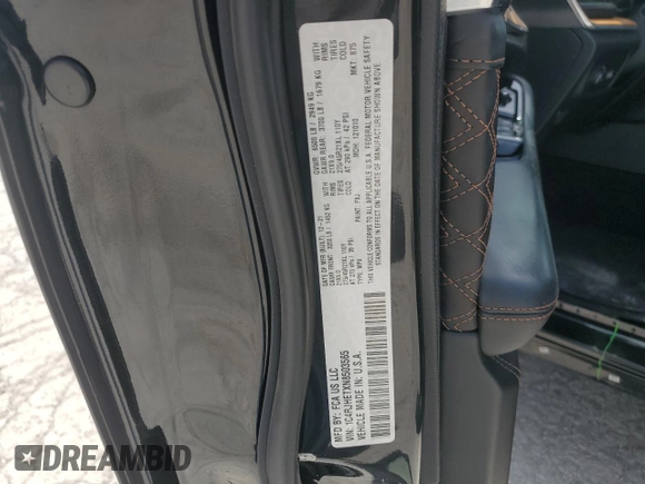 2022 Jeep Grand Cherokee Summit Reserve with VIN 1C4RJHETXN8503565, listed as a Copart auction lot 63758425 with 57,598 mi miles and Salvage title. Bid and sale history available at DreamBid. Image 12.