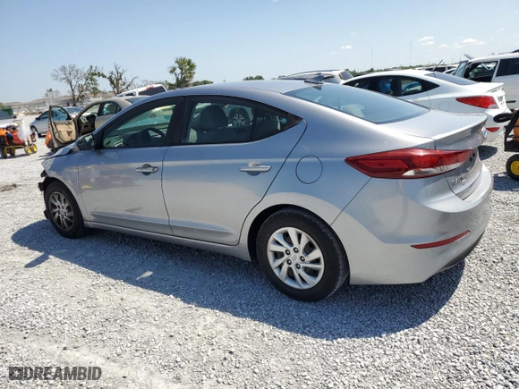2017 Hyundai Elantra SE with VIN 5NPD74LF2HH184599, listed as a Copart auction lot 50594835 with 166,006 mi miles and Salvage Title. Bid and sale history available at carsss.com. Image 2.