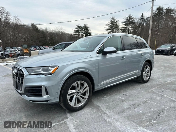 2023 Audi Q7 Premium Plus with VIN WA1LXBF72PD010910, listed as a Copart auction lot 89290885 with 51,175 mi miles and Clean Title. Bid and sale history available at carsss.com. Image 1.
