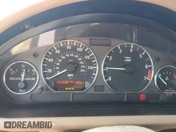 1997 BMW 3 Series 2.8L with VIN 4USCJ3322VLC04651, listed as a Copart auction lot 60301784 with 135,996 mi miles and Non Repairable. Bid and sale history available at carsss.com. Image 9.