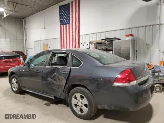 2010 Chevrolet Impala LT with VIN 2G1WB5EK1A1135630, listed as a Copart auction lot 49250965 with 166,022 mi miles and Salvage Title. Bid and sale history available at carsss.com. Image 2.