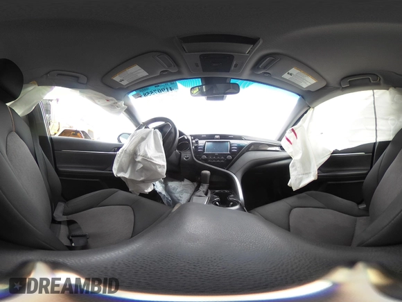 2020 Toyota Camry LE with VIN 4T1L11AK3LU977805, listed as a IAAI auction lot 41907558 with 82,237 mi miles and . Bid and sale history available at DreamBid. Image 19.