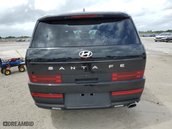 2024 Hyundai Santa Fe SE with VIN 5NMP14GLXRH067401, listed as a Copart auction lot 72748284 with 3,264 mi miles and Salvage Title. Bid and sale history available at carsss.com. Image 6.