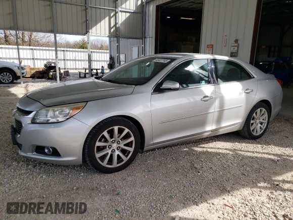 2015 Chevrolet Malibu LT with VIN 1G11D5SLXFF297046, listed as a Copart auction lot 48407745 with 173,153 mi miles and Salvage Title. Bid and sale history available at DreamBid. Image 1.