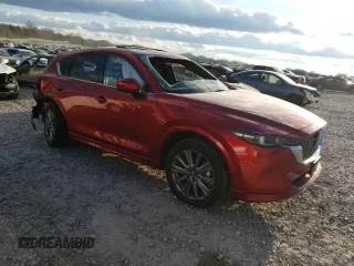 2024 Mazda CX-5 2.5 Turbo Signature with VIN JM3KFBXY0R0423308, listed as a Copart auction lot 87454254 with 10,035 mi miles and Salvage Title. Bid and sale history available at carsss.com. Image 4.