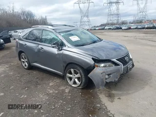 2013 Lexus RX 350 with VIN 2T2BK1BA6DC220815, listed as a IAAI auction lot 41796656 with 121,127 mi miles. Bid and sale history available at carsss.com. Image 1.