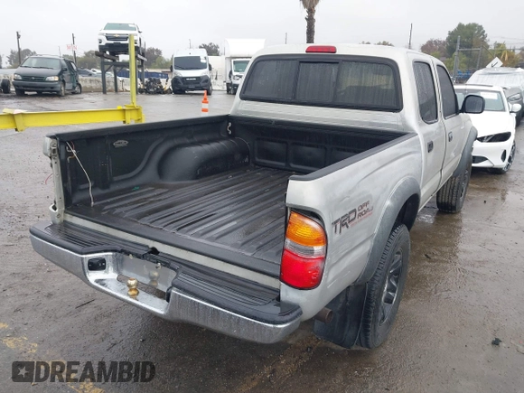 2001 Toyota Tacoma PreRunner with VIN 5TEGN92N01Z860253, listed as a IAAI auction lot 41556927 with 193,722 mi miles and . Bid and sale history available at DreamBid. Image 4.