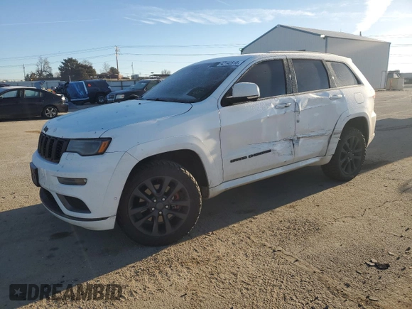 2018 Jeep Grand Cherokee High Altitude with VIN 1C4RJFCMXJC374413, listed as a Copart auction lot 42142515 with 102,692 mi miles and Salvage Title. Bid and sale history available at carsss.com. Image 1.