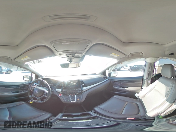 2018 Honda Odyssey EX-L with VIN 5FNRL6H72JB005268, listed as a Copart auction lot 50263645 with 136,036 mi miles and Salvage Title. Bid and sale history available at carsss.com. Image 14.