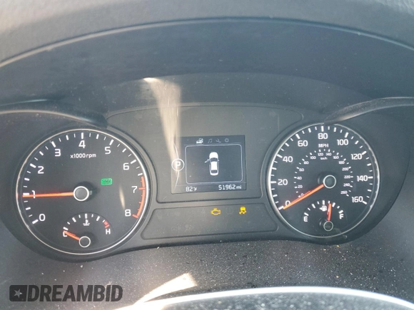 2018 Kia Optima LX with VIN 5XXGT4L36JG181852, listed as a Copart auction lot 64071225 with 51,962 mi miles and Salvage title. Bid and sale history available at DreamBid. Image 9.