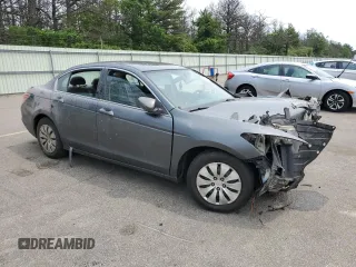 2011 Honda Accord LX with VIN 1HGCP2F37BA078683, listed as a Copart auction lot 60726405 with Not provided miles and Salvage title. Bid and sale history available at DreamBid. Image 4.