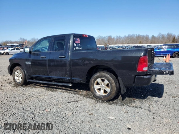 2018 Ram 1500 Express with VIN 1C6RR7FGXJS220351, listed as a Copart auction lot 48469935 with 74,605 mi miles and Salvage title. Bid and sale history available at DreamBid. Image 2.