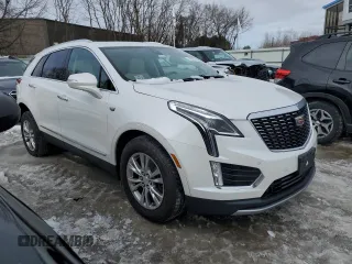 2020 Cadillac XT5 Premium Luxury AWD with VIN 1GYKNDRS6LZ121017, listed as a Copart auction lot 42647785 with 81,296 mi miles and Salvage Title. Bid and sale history available at DreamBid. Image 4.
