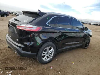 2019 Ford Edge SEL with VIN 2FMPK4J98KBC38754, listed as a Copart auction lot 48116955 with 76,369 mi miles and Salvage Title. Bid and sale history available at carsss.com. Image 3.