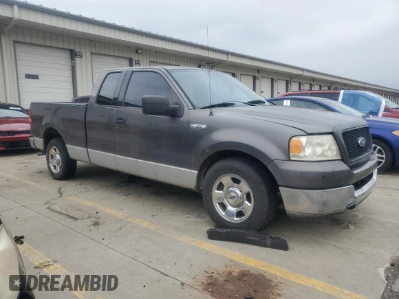 2004 Ford F-150 STX with VIN 1FTRX12WX4NA64601, listed as a Copart auction lot 45126685 with 244,006 mi miles and Salvage Title. Bid and sale history available at carsss.com. Image 4.