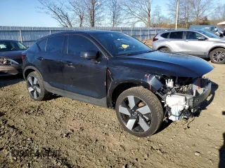 2023 Volvo C40 Recharge Pure Electric Ultimate with VIN YV4ED3GM3P2063478, listed as a Copart auction lot 49700925 with 26,388 mi miles and Salvage Title. Bid and sale history available at carsss.com. Image 4.
