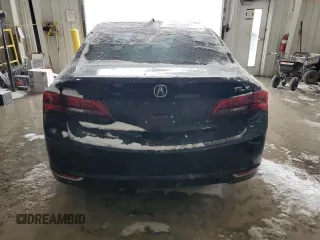 2016 Acura TLX with VIN 19UUB1F33GA002253, listed as a Copart auction lot 44750155 with 0 mi miles and Salvage Title. Bid and sale history available at carsss.com. Image 6.